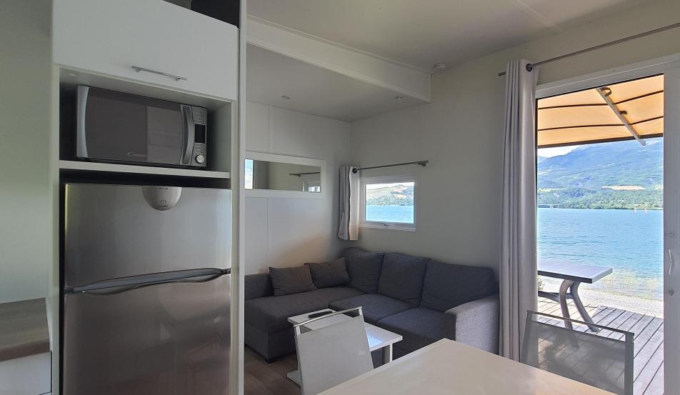 Camping Serre-Ponçon TAOS 6 pers séjour bord du lac