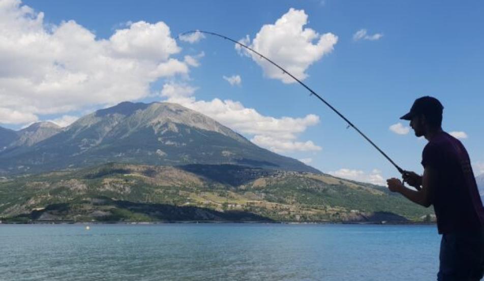 Camping Lac Serre-ponçon pêche