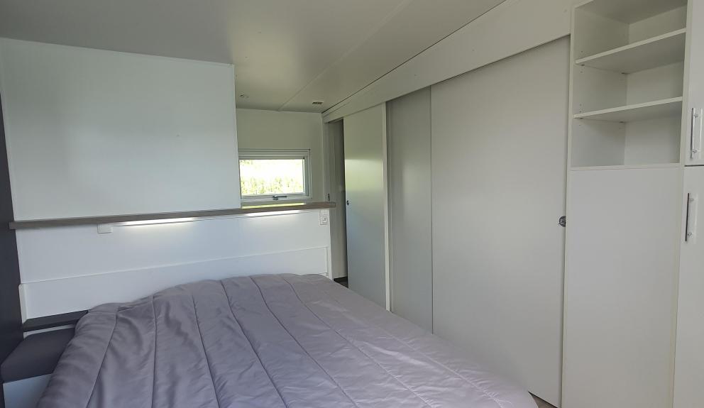 Camping Serre-Ponçon TAOS 6 pers chambre double lac