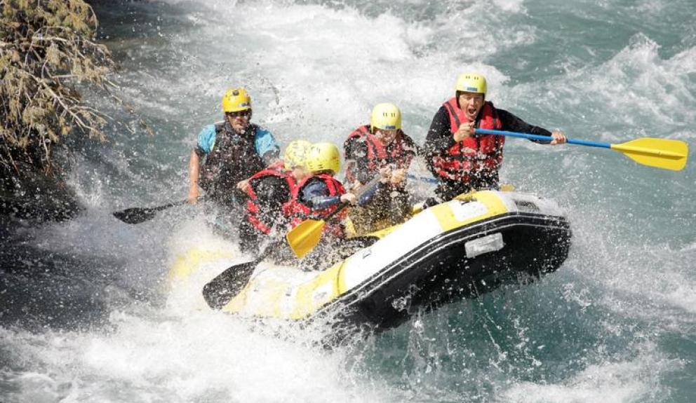Camping Serre-ponçon activité eau rafting